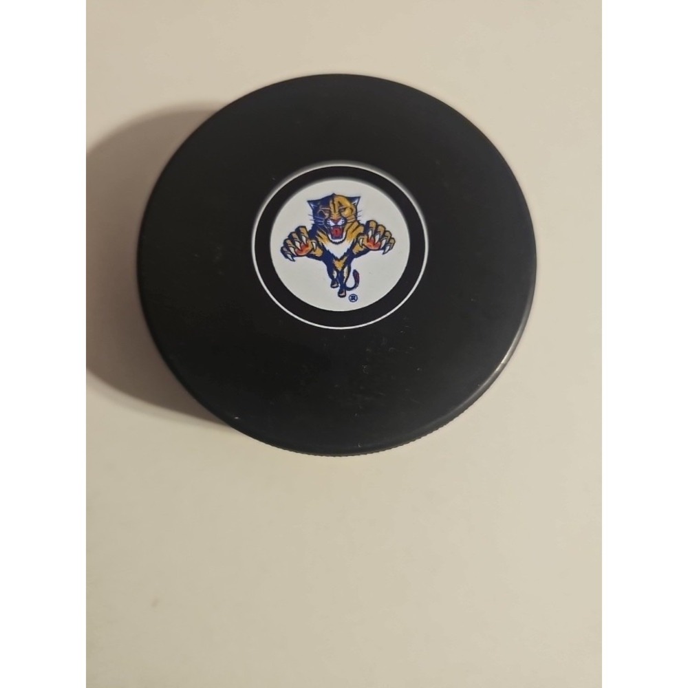 Florida Panthers‎ NHL Hockey Puck Official Team Logo.